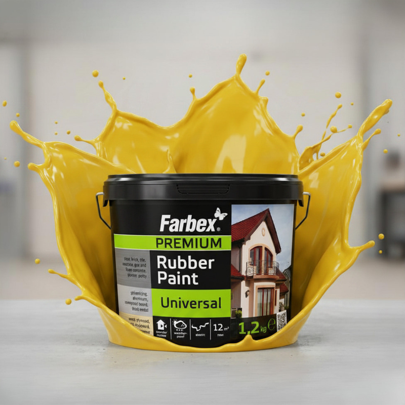 Flüssiggummi Gelb – 1,2 kg Eimer
