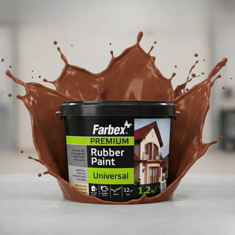 Flüssiggummi Gelbbraun – 1,2 kg Eimer