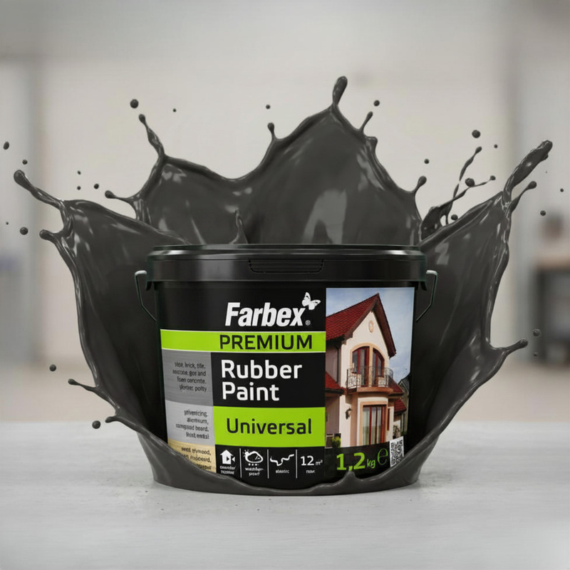 Flüssiggummi Anthrazit – 1,2 kg Eimer